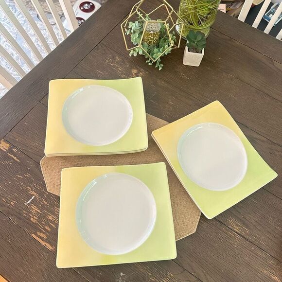 Villeroy & Boch Other - Villeroy & Boch New Wave‎ Lagoon 7 Piece Salad/ Dinner/ Lunch Plate Porcelain